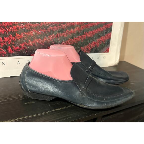 VTG Johnston Murphy Aristocraft Loafer Men 12 Leather Slip On - Picture 1 of 9